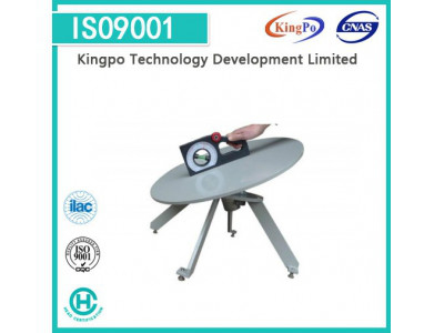harga yang pantas IEC60335-1 Stability Test Turn Table Dengan Digital Inclinometer / Perangkat Pesawat Cenderung on line