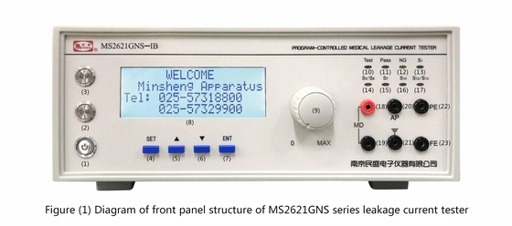 harga yang pantas MS2621GNS Series Program Control Leakage Current Tester on line