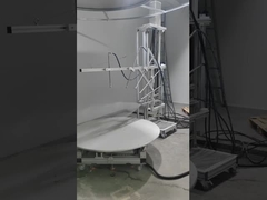 Pengaturan pengujian untuk menentukan perlindungan terhadap pembersihan jet bertekanan tinggi/uap