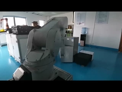 Lengan robot untuk uji ketahanan pintu microwave