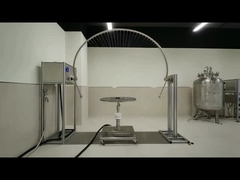 Alat Uji Ip Tahan Debu Tabung Berosilasi 0-50 Derajat Celcius Ipx3 Ipx4