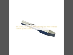 IEC 61010-2-012-Gambar 103 Alat menggaruk ujung karbida yang dilas keras K10 Bahan