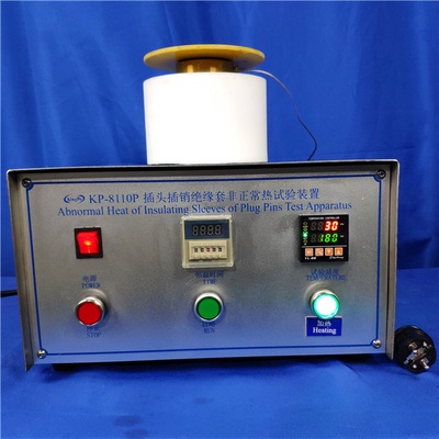 IEC60884-1 Heat Resistance Tester Untuk Insulasi Lengan Plug Pins