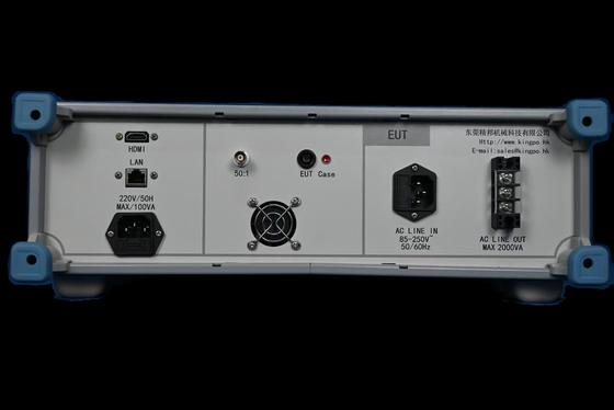 Peralatan uji medis untuk pengujian tegangan residual IEC termasuk kabel dan sertifikat kalibrasi