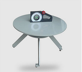 IEC60335-1 Stability Test Turn Table Dengan Digital Inclinometer / Perangkat Pesawat Cenderung