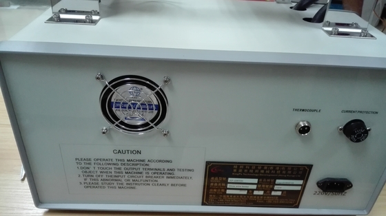 Alat uji kawat pijar, tester kawat pijar tanpa ruang uji, IEC 60695-2-10 Glow Wire Tester,