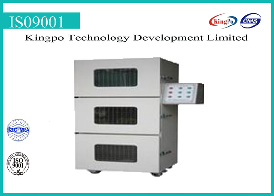 harga yang pantas Battery Testing Machine / Overcharge Explosion Proof Test Chamber 300mm*300mm*300mm on line