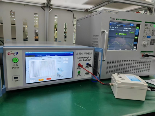 Penganalisis Unit Elektrosurgikal 0-400V RMS 10KHz-200MHz Penguji Medis